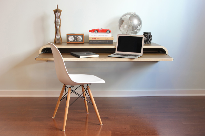 Minimal Float Wall Desk Luxify