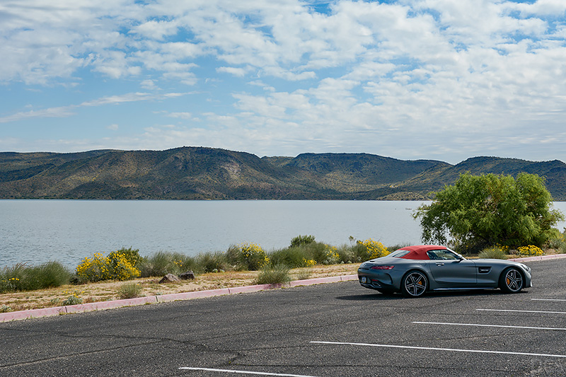 Luxify Roadtrip Arizona Mercedes AMG GT C Roadster 