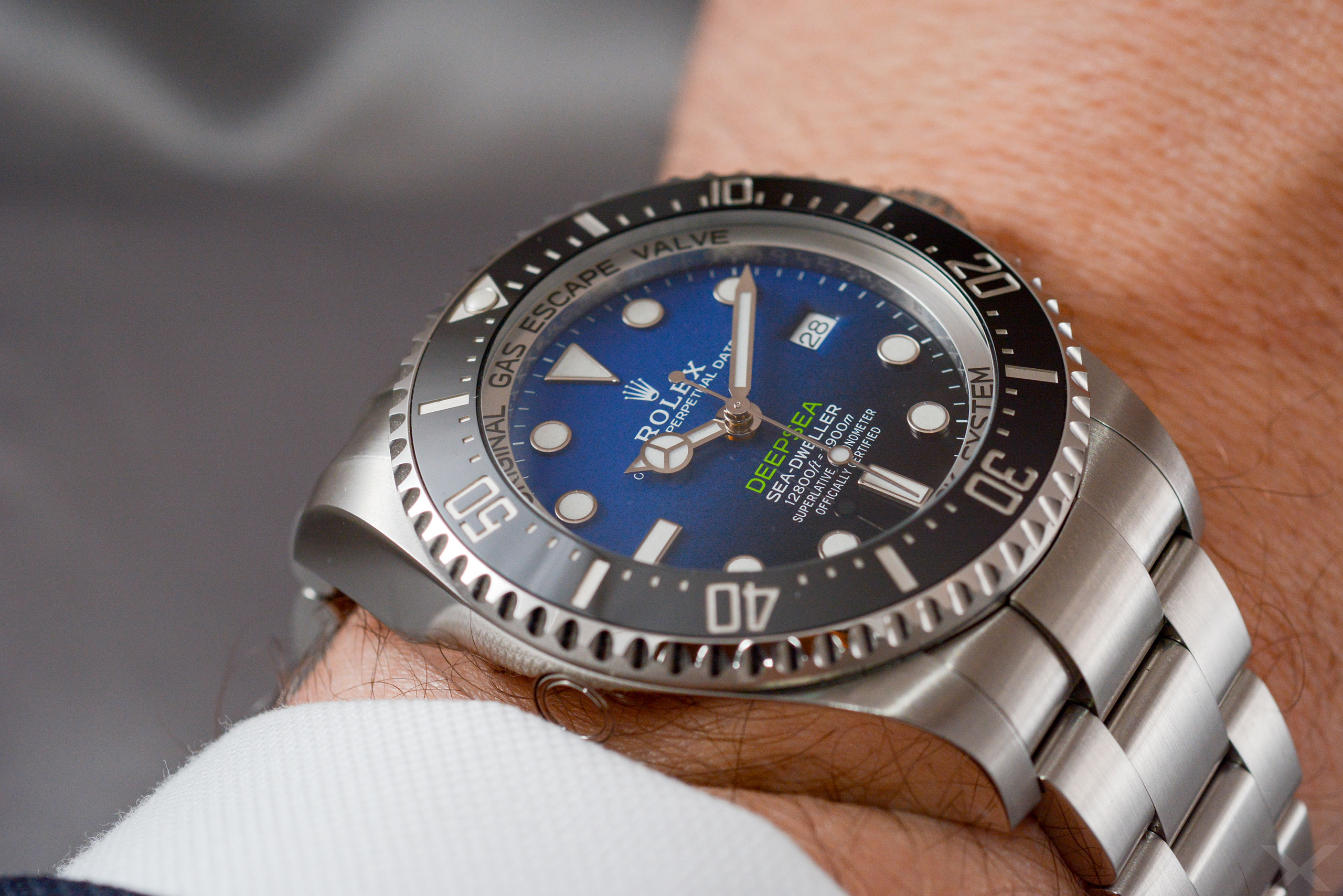 Rolex Deepsea Sea-Dweller 126660 D-Blue Watch Hands-On ABlogtoWatch ...