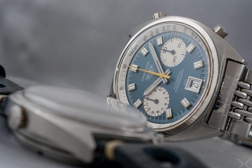Luxify Review Vintage Heuer Chronograph Carrera Dr. Crott