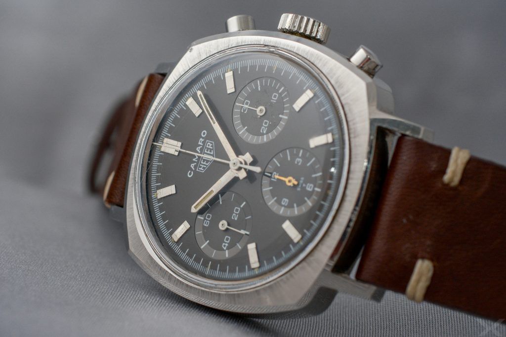 Luxify Review Vintage Heuer Chronograph Camaro Dr. Crott