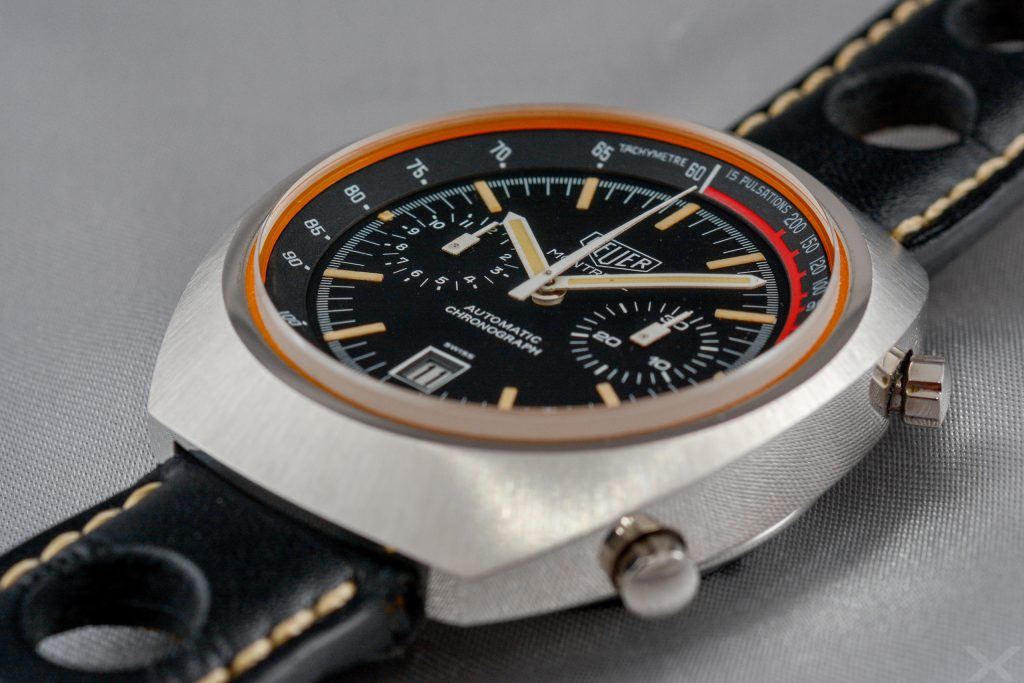 Luxify Review Vintage Heuer Chronograph Montreal Dr. Crott