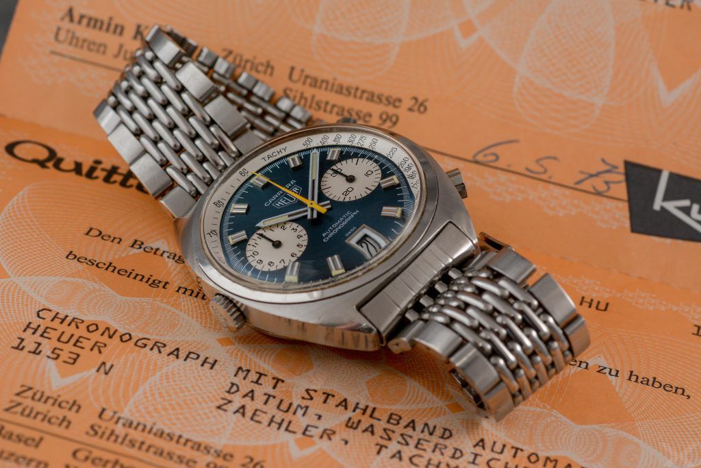 Luxify Review Vintage Heuer Chronograph Carrera Dr. Crott