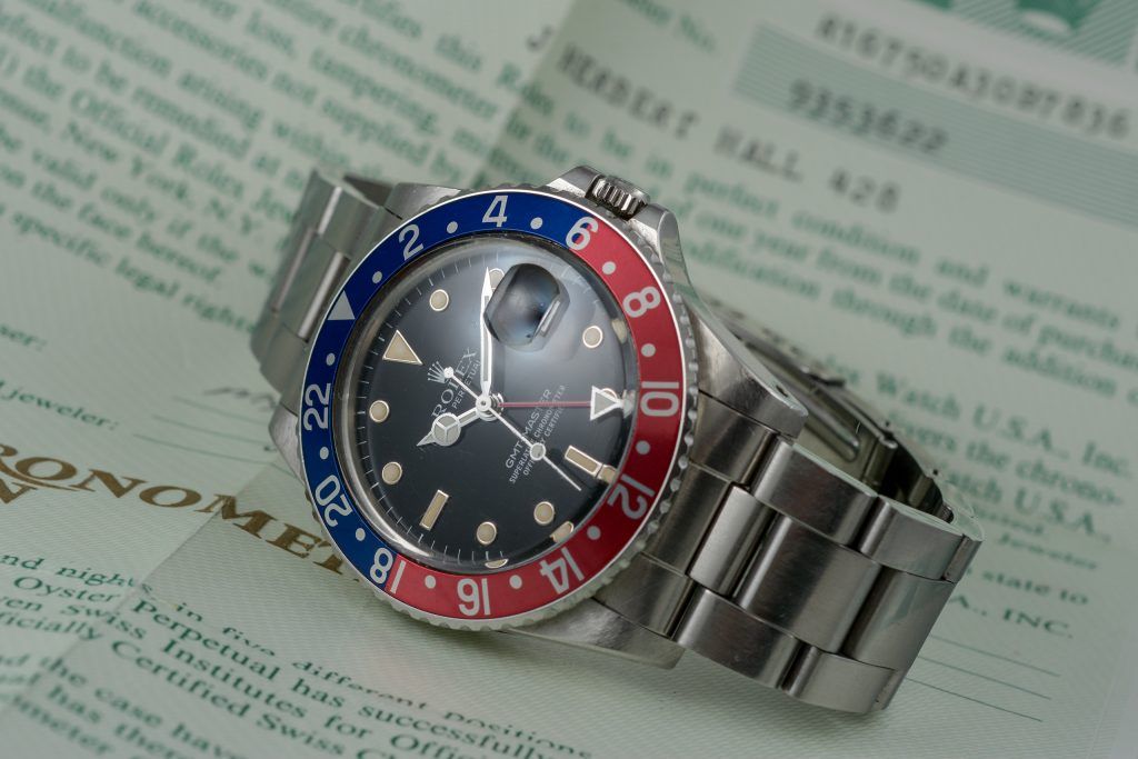 Luxify Rolex GMT-Master Auktionen Dr. Crott Auctioneers Pepsi Root Beer Fat Lady
