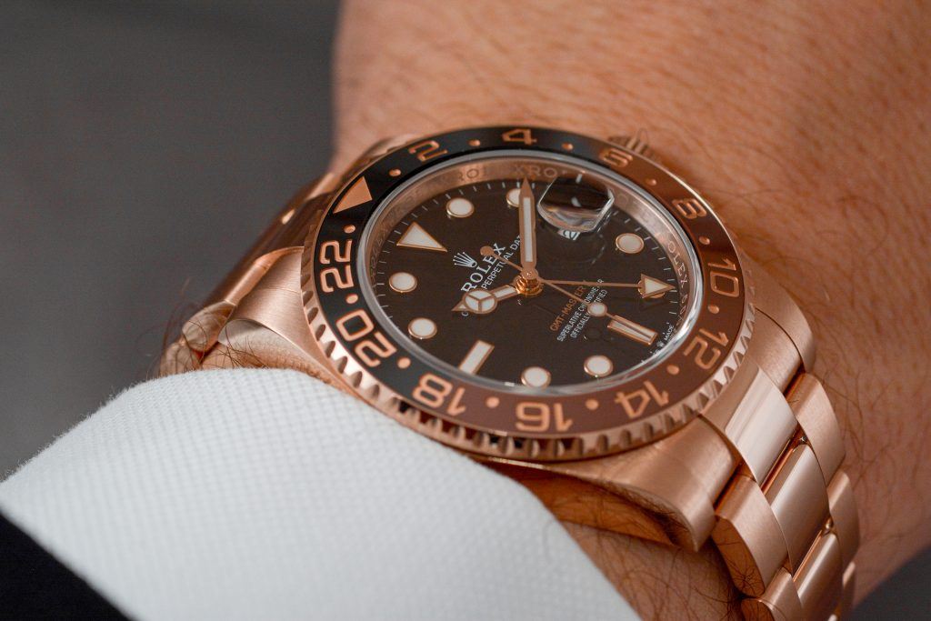 Luxify Review Hands-on Rolex GMT-Master II 126715CHNR Everose