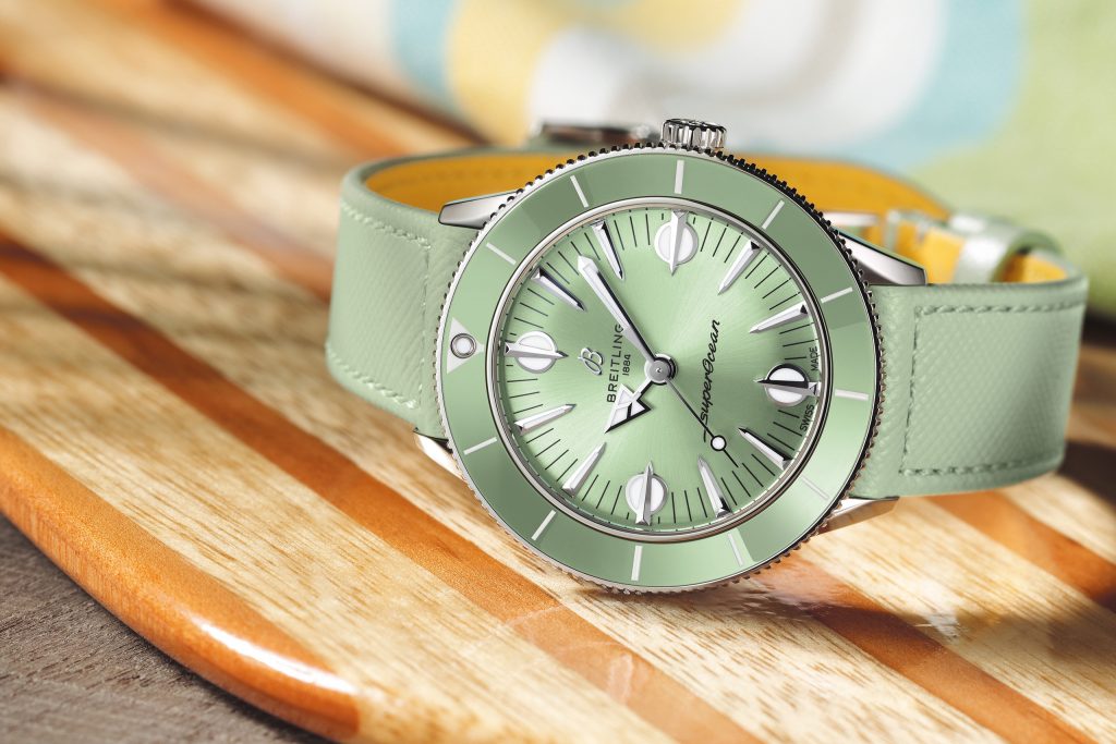 Luxify Preview Breitling Superocean Heritage '57 Pastel Paradise Capsule Collection