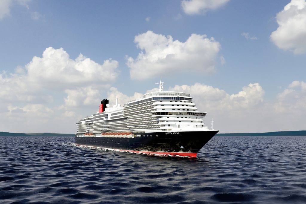Cunard new Cruise Ship Kreuzfahrtschiff Queen Anne