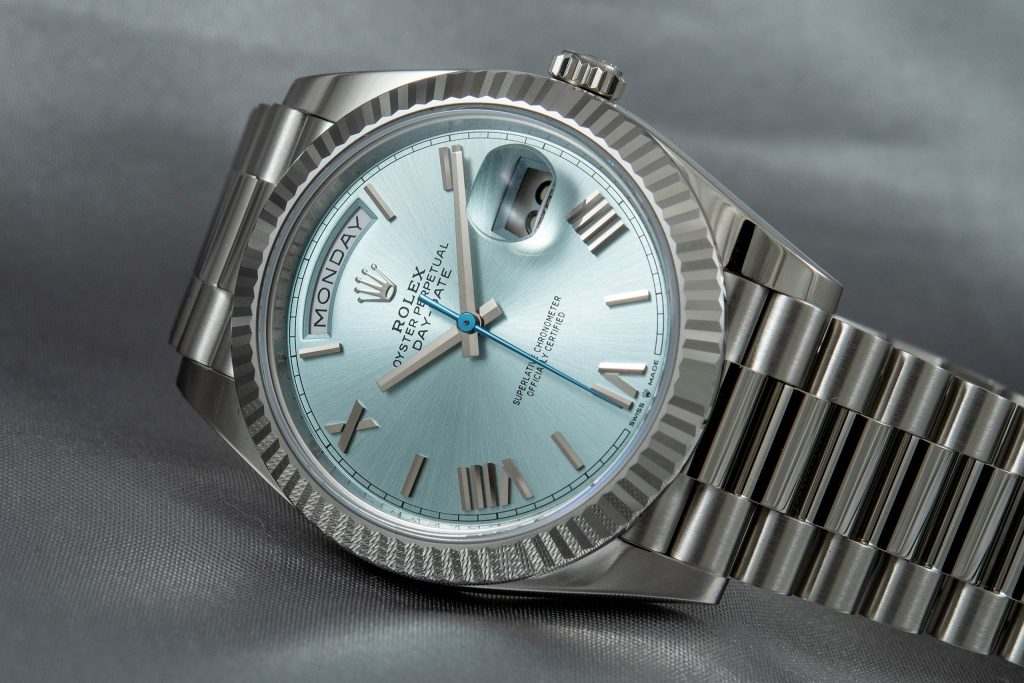 Luxify Review Hands-on Rolex Novelties 2022 Day-Date 40 228236