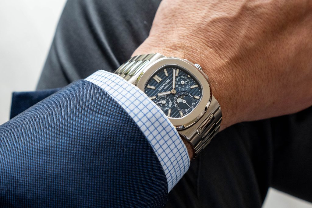 Luxify Review Hands-on Patek Philippe Nautilus 5740/1G Dr. Crott Auctioneers 